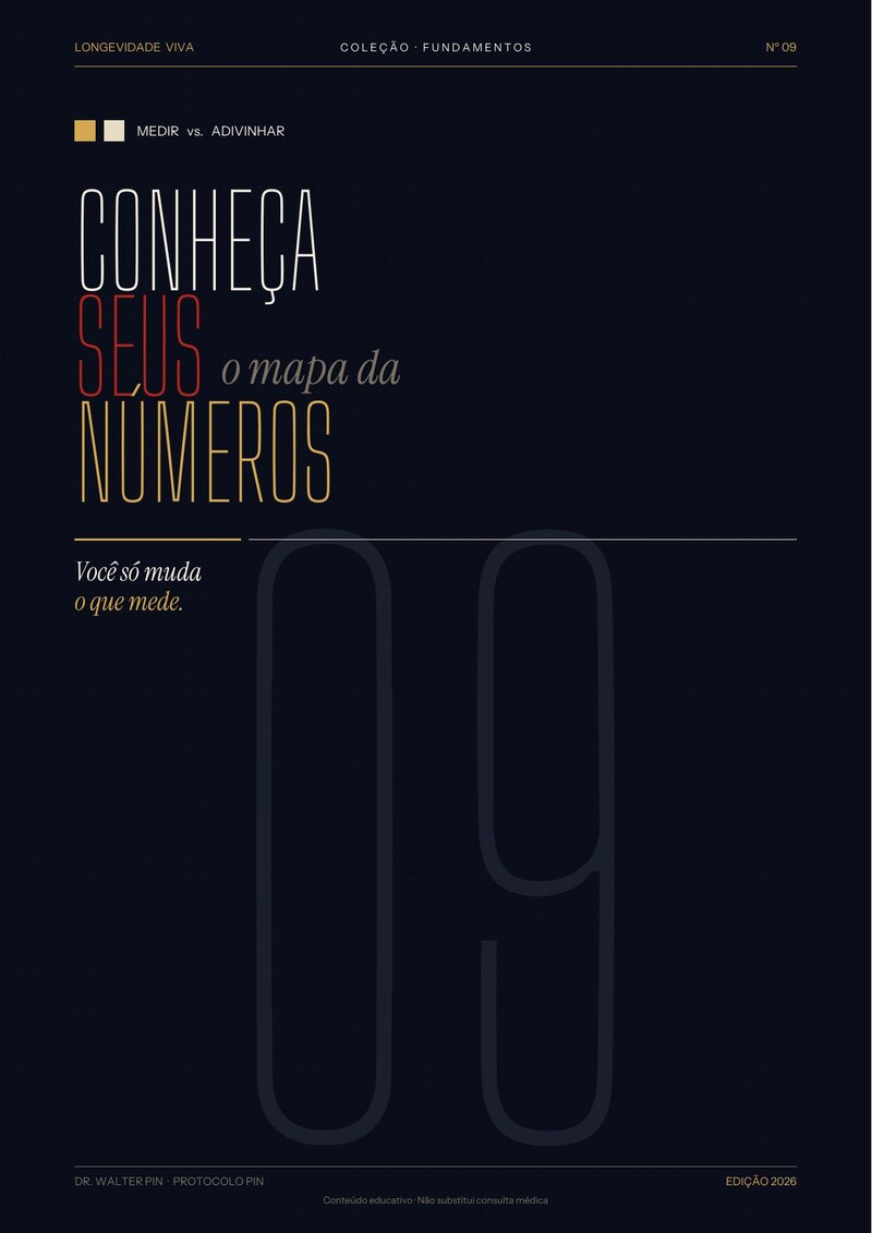 Pré-visualização da capa — Conheça Seus Números: o mapa da sua saúde