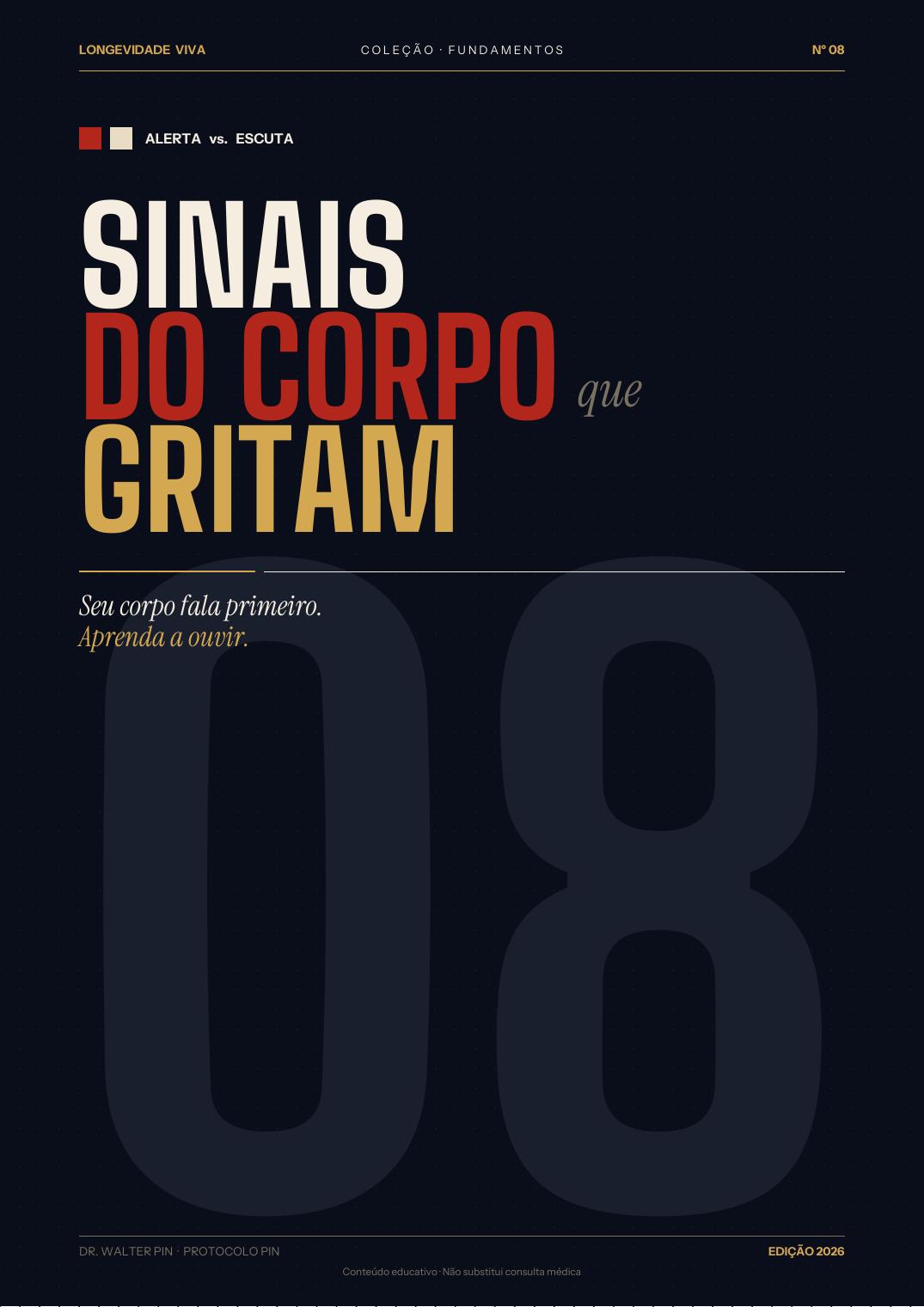 Pré-visualização da capa — Sinais do Corpo: o que seu corpo está avisando